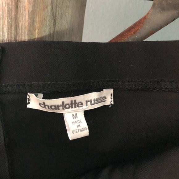 NWT Charlotte Russe Bodycon Little Black Dress - Picture 5 of 5